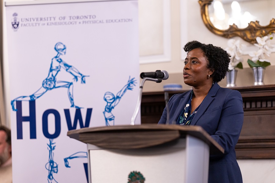 winnette sampson at kpe 2025 fall graduation