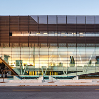 exterior of goldring centre for high performance sport