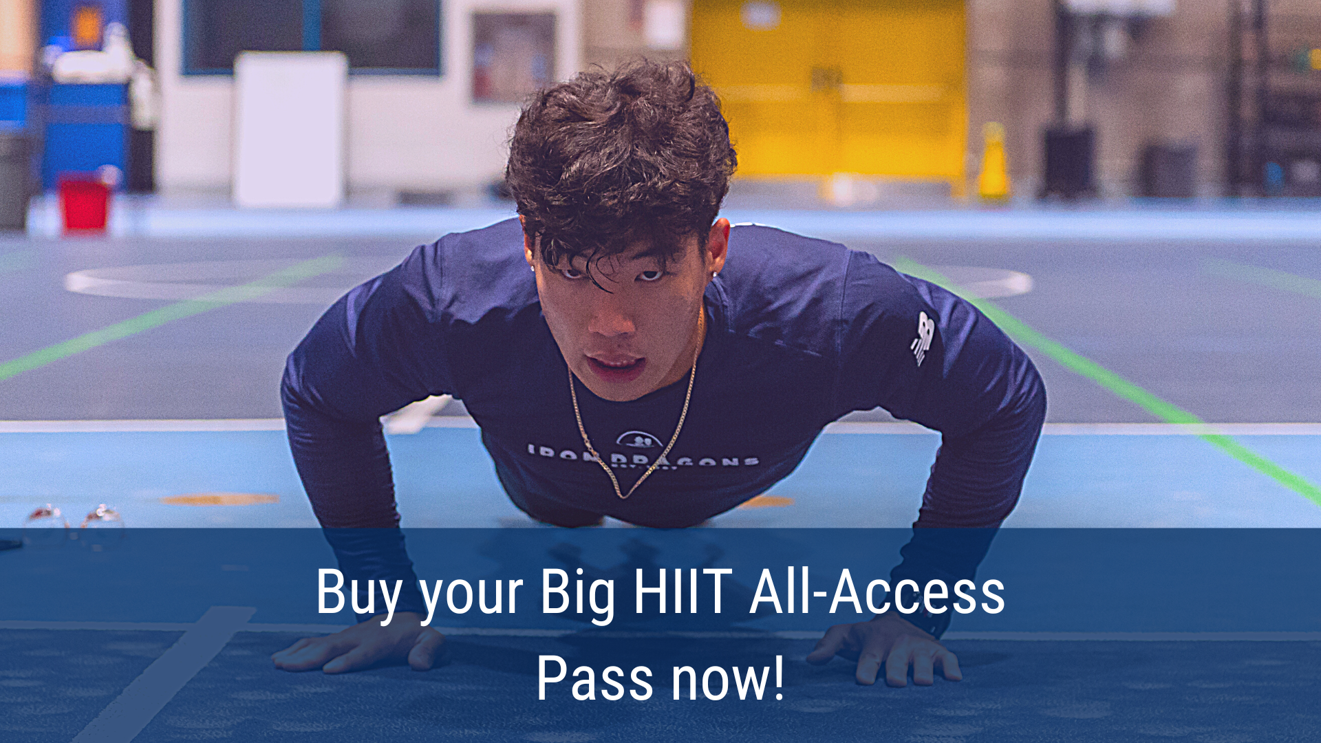 graphic advertising Big HIIT All-Access Pass