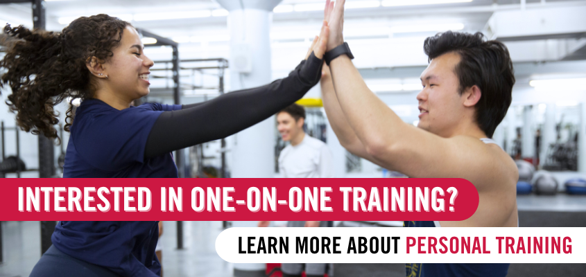 Learn more about one-on-one personal training