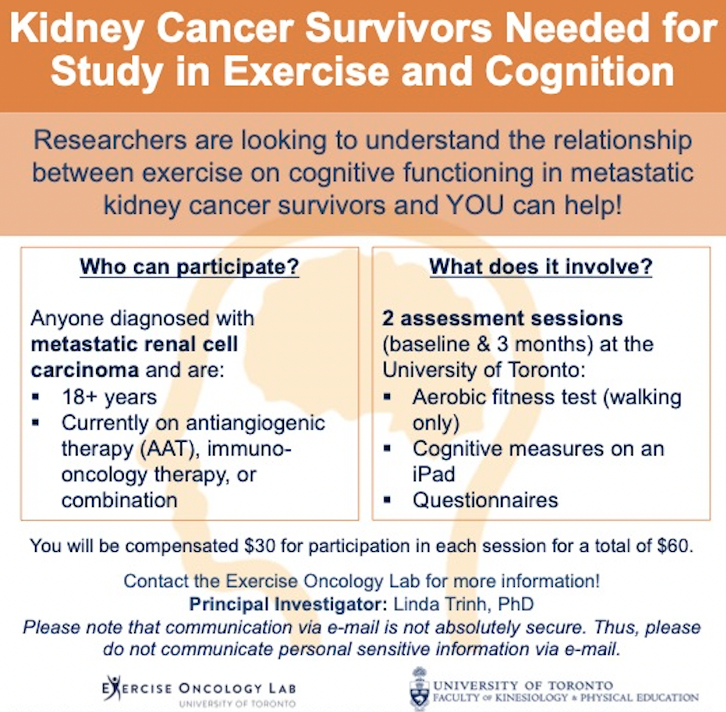 Kidney Cancer and Cognitive Function Flyer