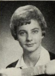 The graduation photo of Sheila Romeiko from 1963