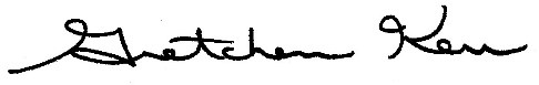 Dean Gretchen Kerr signature