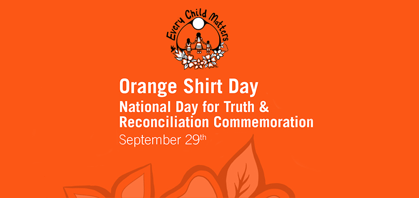 every child matters illustration on orange background with event title and date