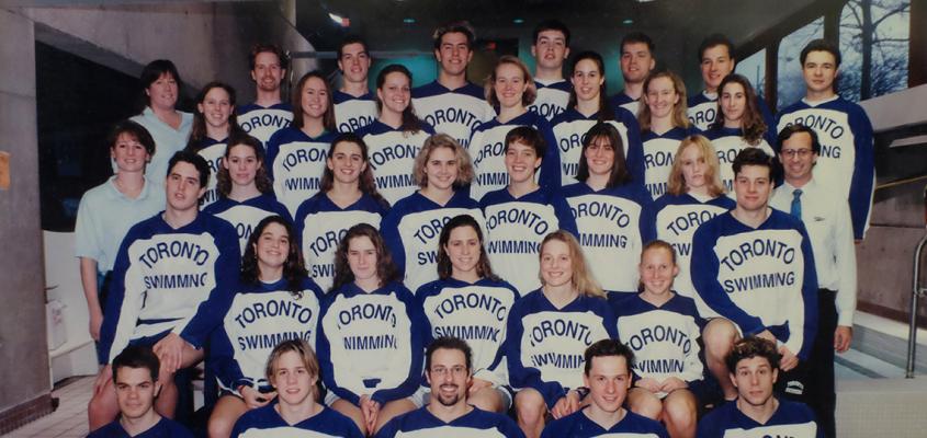 Catherine McKenna on swim team